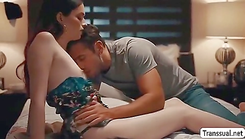 Busty brunette with a hot body takes anal plug and gets fucked