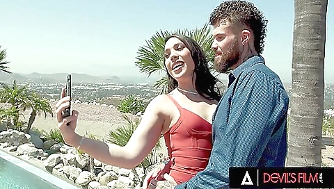 Brunette with a big ass gets her tight ass pounded