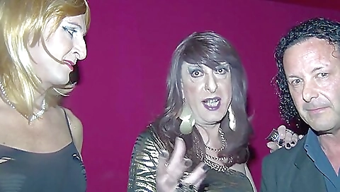 Busty trans newbie fucked in all sorts of nuts at work